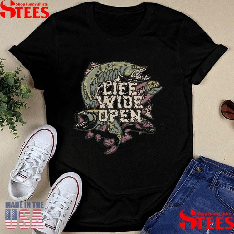 Angler Life Wide Open Shirts