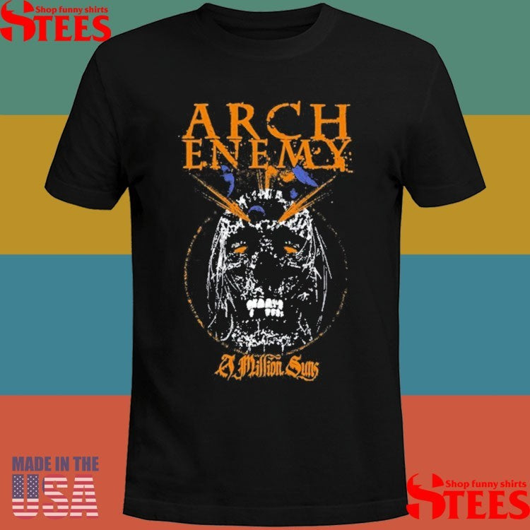 Arch Enemy A Million Suns Skull Shirts