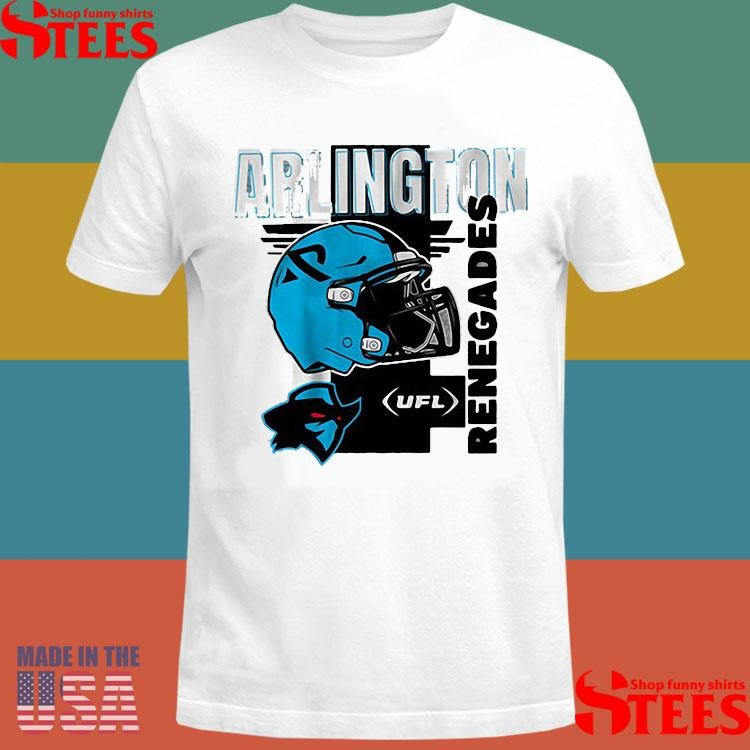 Arlington Renegades Ufl Helmet Frame Shirts