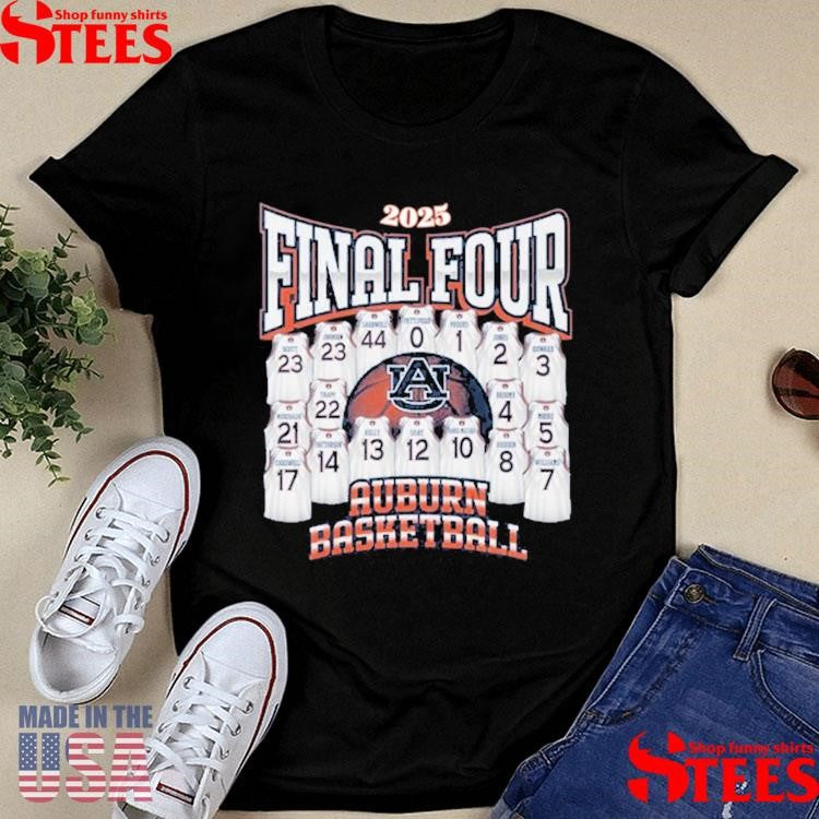 Auburn Basketball Final Four 2025 Shirts