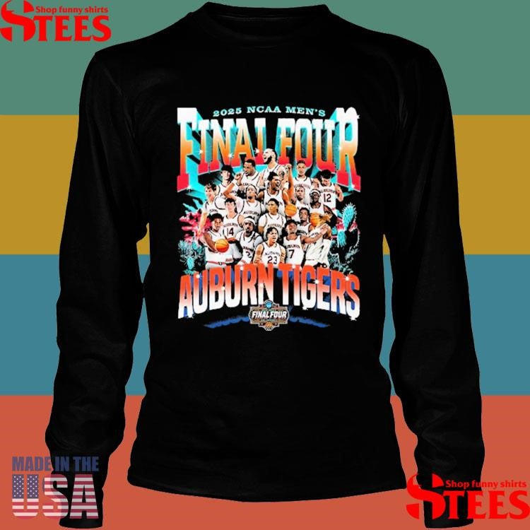 Auburn Tigers Final Four 2025 Men’s Basketball Nil Shirts