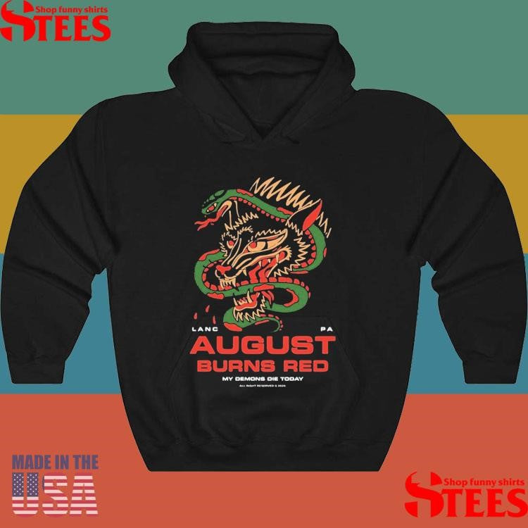 August Burns Red Lancaster, Pa Snake Dragon Shirts