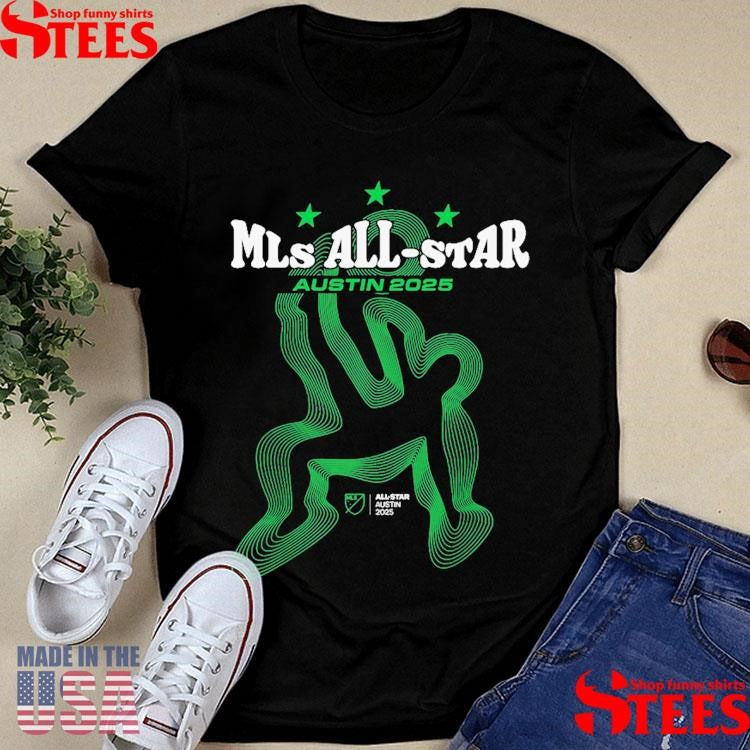 Austin Texas Preschool 2025 MLS All-Star Game Bicycle Kick T-Shirt