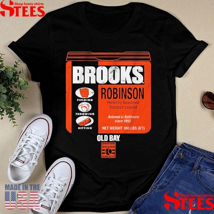 Baltimore Orioles Brooks Robinson Old Bay Can Shirts