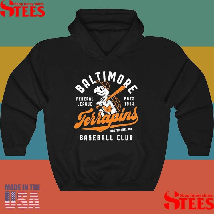 Baltimore Terrapins Maryland Baseball Club Vintage Shirts