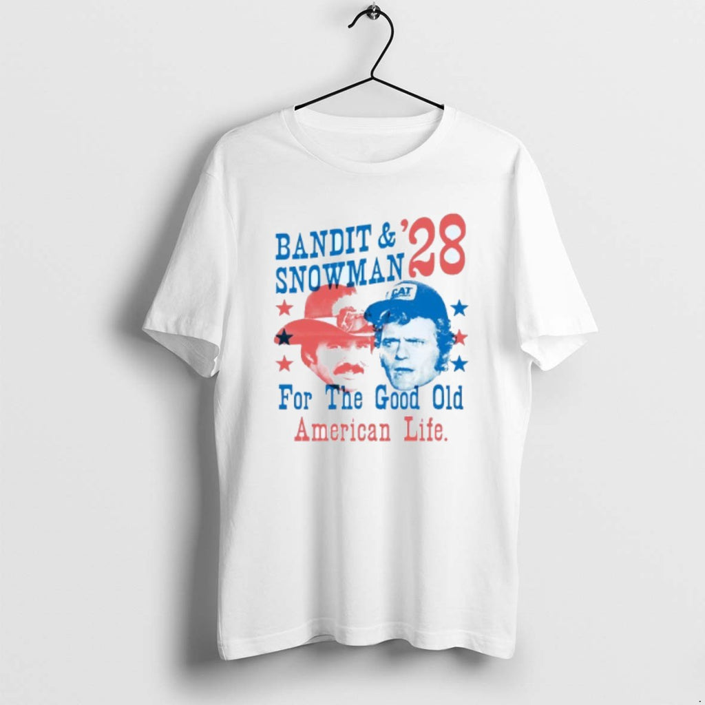 Official Bandit And Snowman 2028 For The Good Old American Life Mens White
