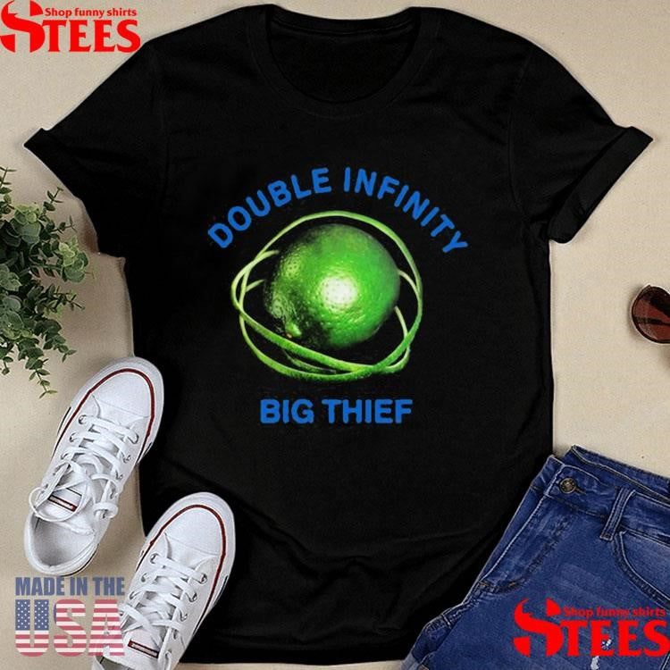 Big Thief Double Infinity Lime T-shirt