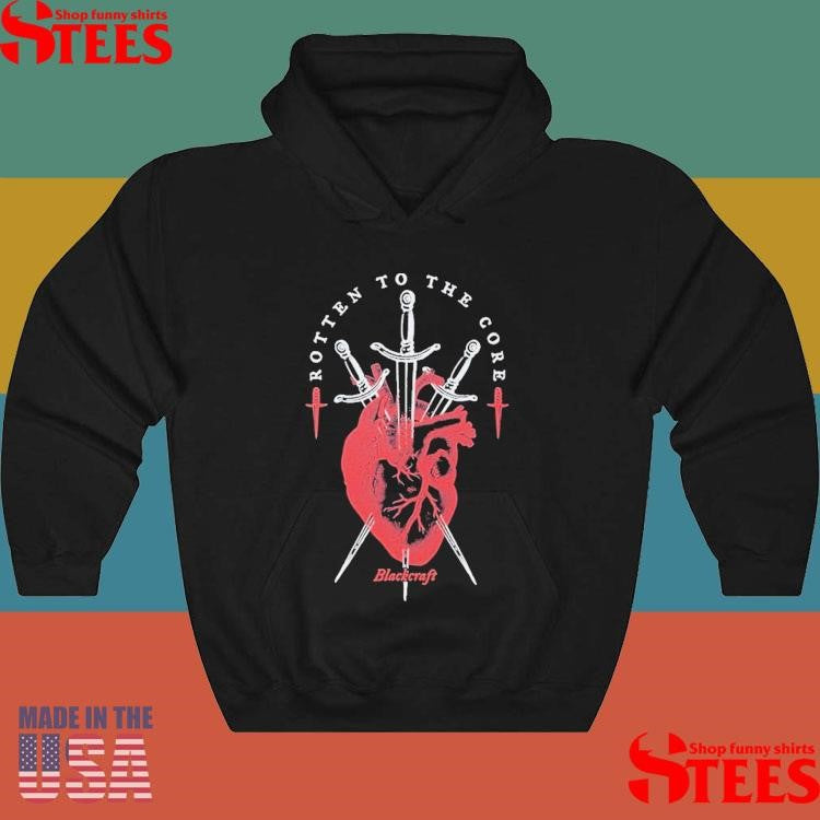 Blackcraft Cult Rotten To The Core Heart Daggers Shirts
