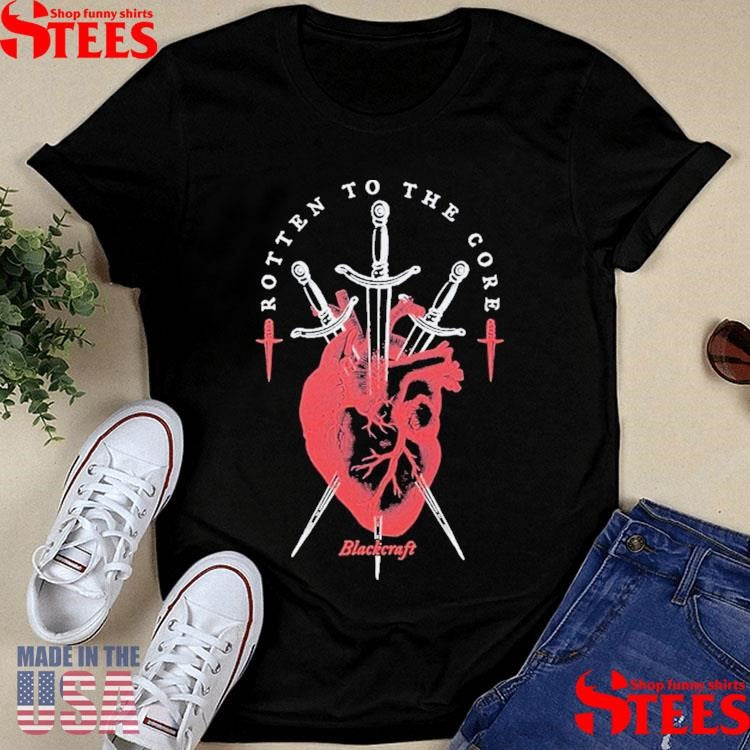 Blackcraft Cult Rotten To The Core Heart Daggers Shirts