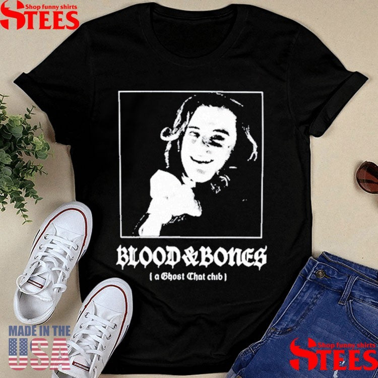 Blood And Bones A Ghost Chat Club T-shirt