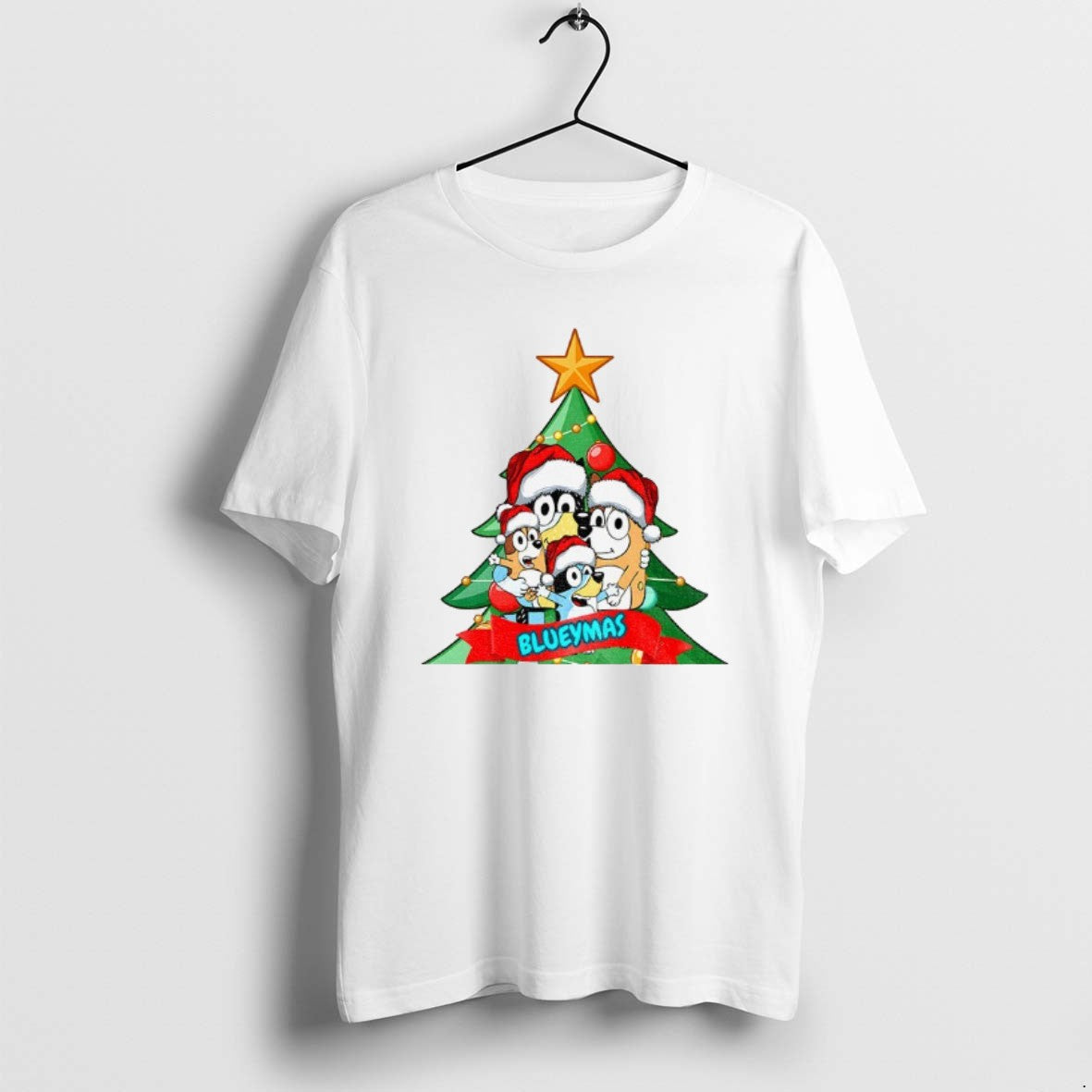 Official Bluey Family Christmas Tree Blueymas Merry Christmas