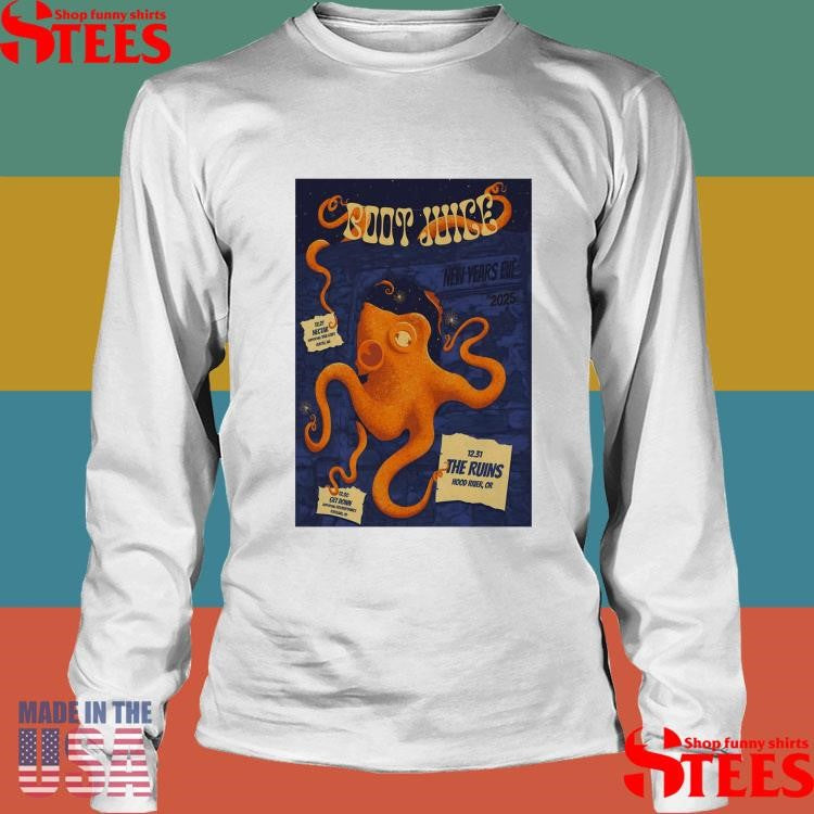 Boot Juice December 27 2025 In Seattle Wa Tour T-shirt