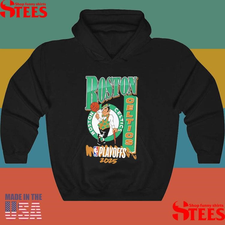 Boston Celtics Youth 2025 Nba Playoffs Hype Shirts