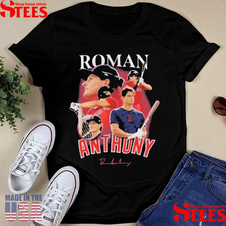 Boston Red Sox Roman Anthony Rookie 2025 T-shirt