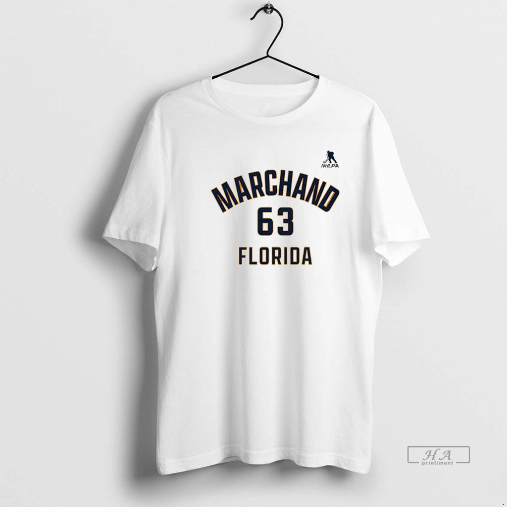 Official Brad Marchand Florida Panthers Name And Number Christmas