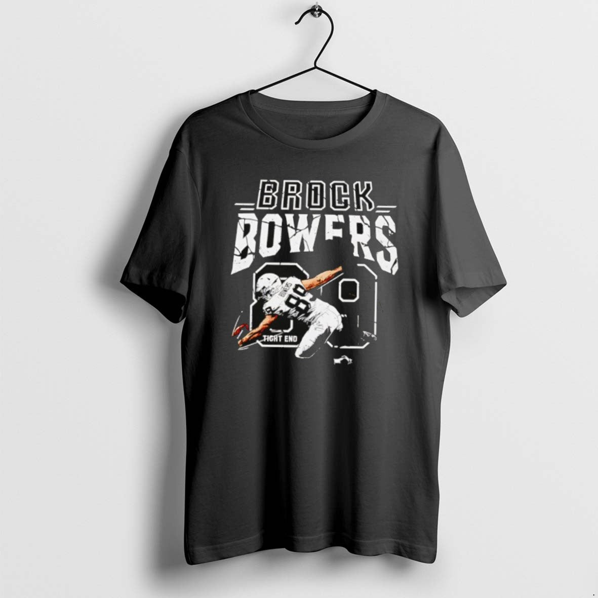 Official Brock Bowers Las Vegas Catch Signature Retro