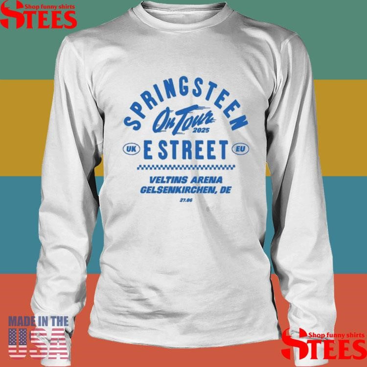 Bruce Springsteen And E Street Band On June 27 2025 In Gelsenkirchen De T-shirt