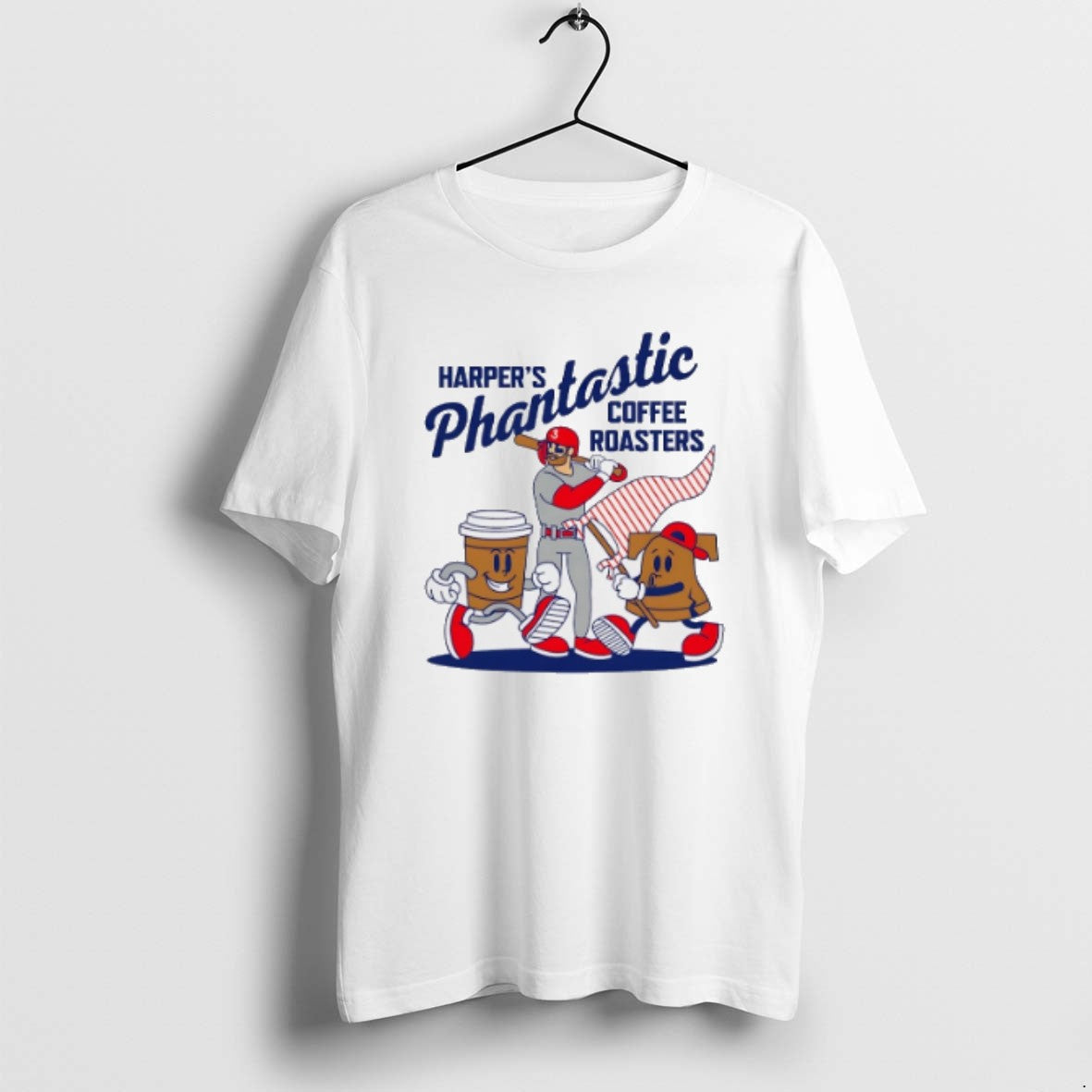 Official Bryce Harper Philadelphia Phillies Harpers Phantastic Coffee Roasters Superstar Cartoon