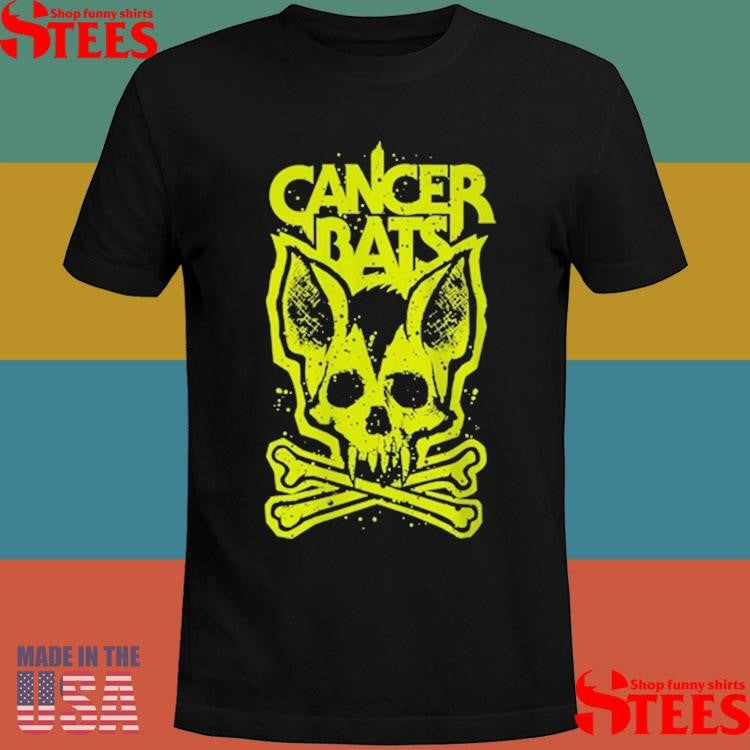 Cancer Bats Slime Bat Skull & Crossbones T-shirts