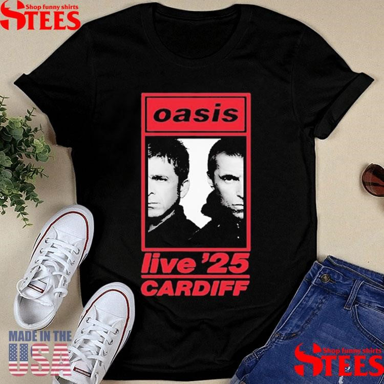 Cardiff Uk Oasis July 04 2025 Principality T-shirt