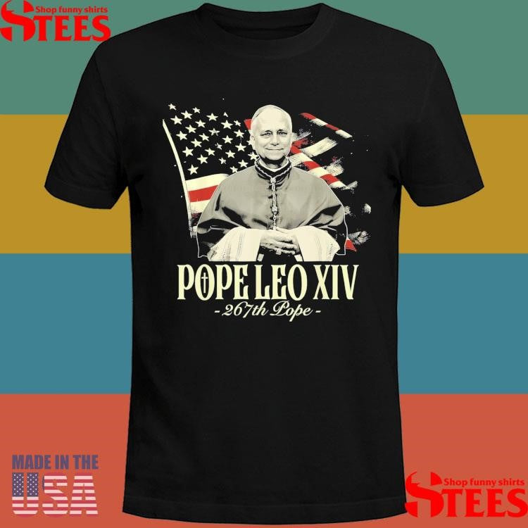 Cardinal Robert Prevost Pope Leo Xiv 267 Pope Shirts