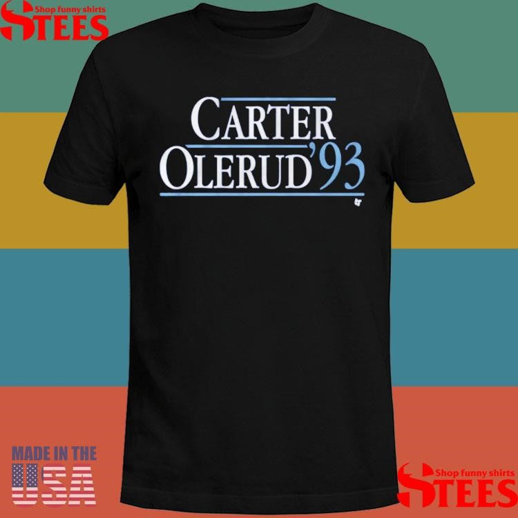 Carter-olerud ’93 Joe Carter And John Olerud Toronto Blue Jays Mlb T-shirt