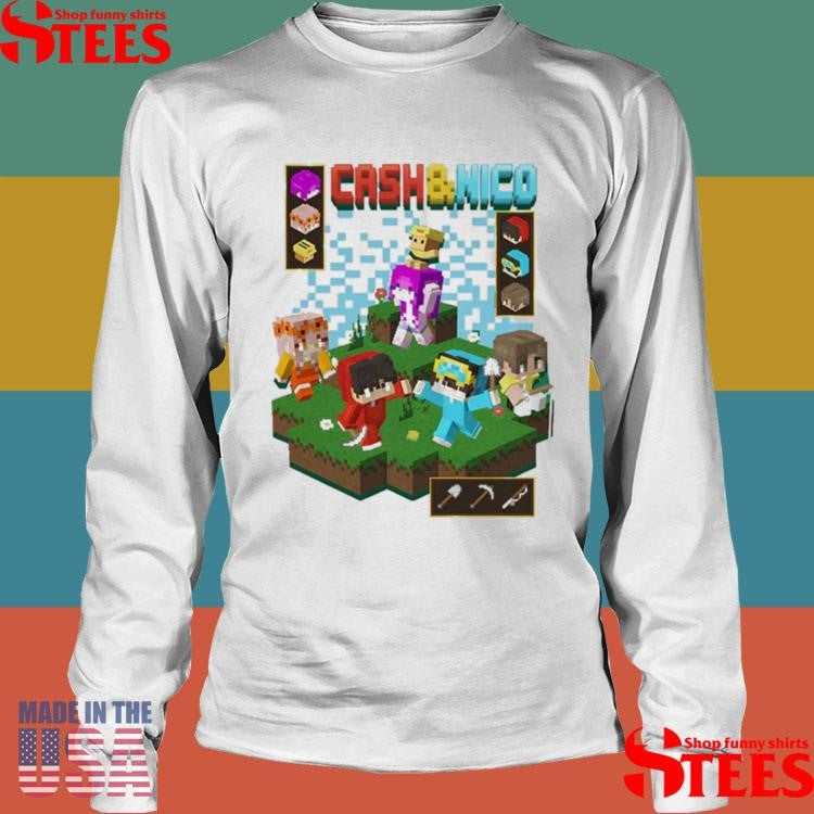 Cash And Nico Crafting Island Shirts