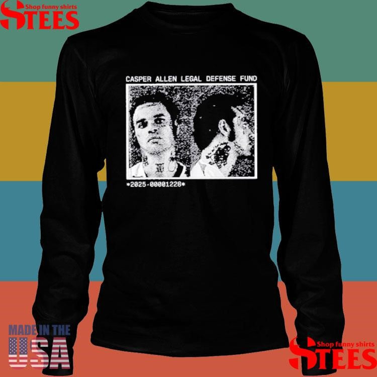 Casper Allen Legal Defense Fund Mugshot Shirts