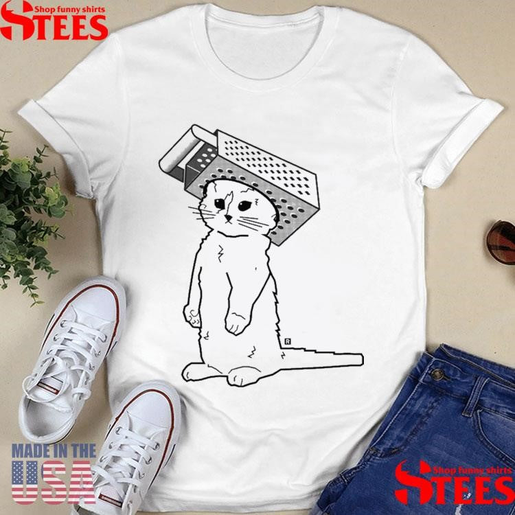 Cat Cheese Grater Gary T-shirt
