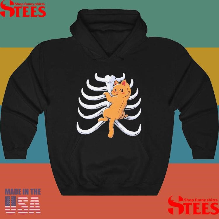 Cat Climbing Rib Cage T-shirt