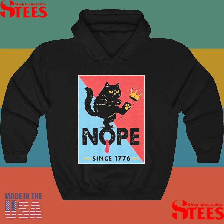 Cat No Kings In America T-shirt