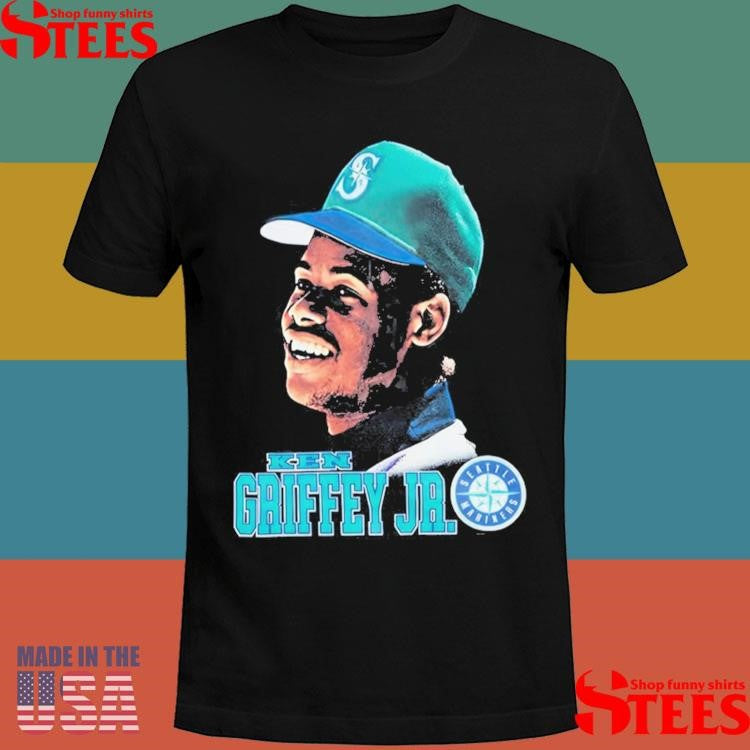Cc Sabathia Mitchell Ness Ken Griffey Big Face T-shirts