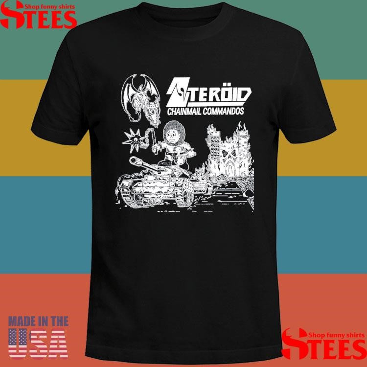 Chainmail Commandos From Steroid T-shirt