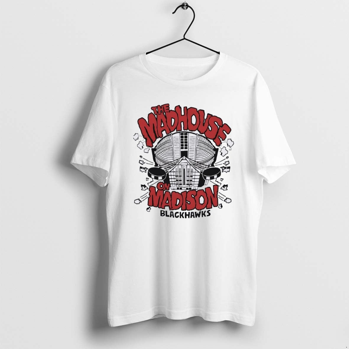 Official Chicago Blackhawks The Madhouse On Madison Christmas Christmas