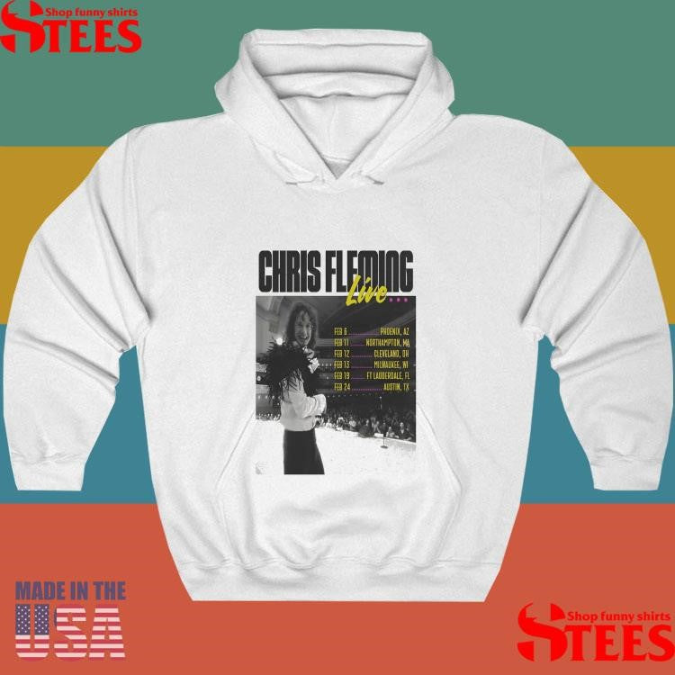 Chris Fleming February 2026 Tour T-shirt