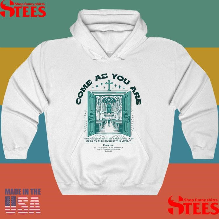 Church Welcome Psalm 1221 OpenDoors Light T-Shirt