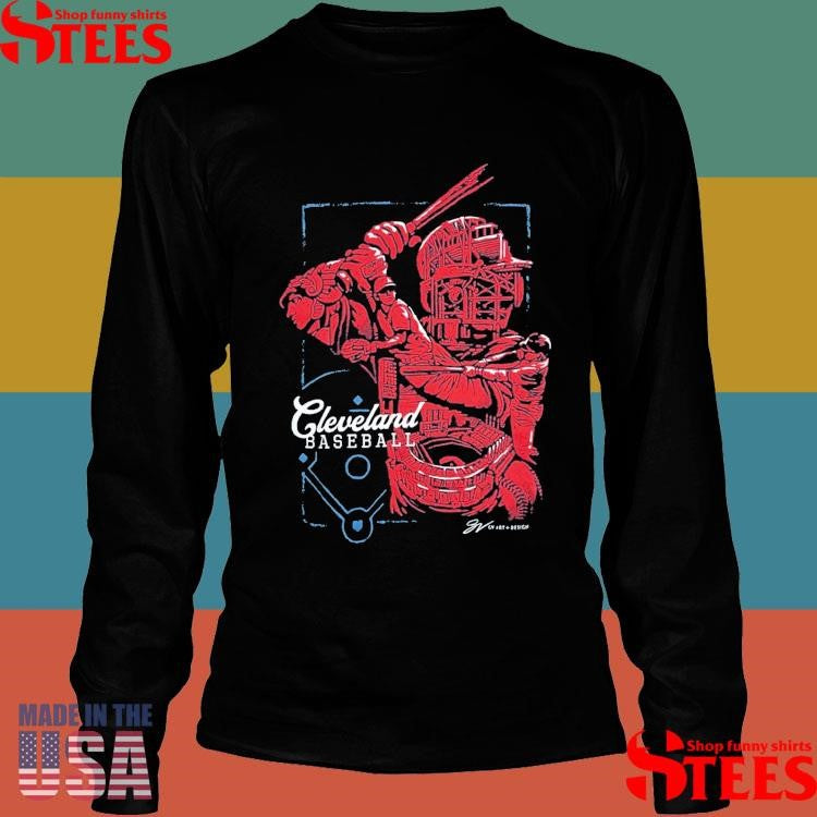 Cleveland Baseball Red Player Icon Shirts
