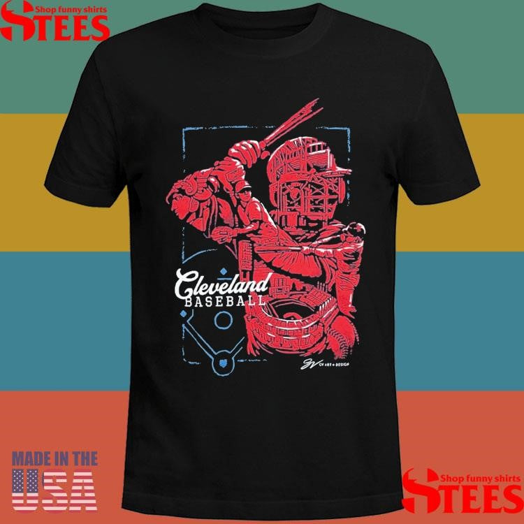 Cleveland Baseball Red Player Icon Shirts