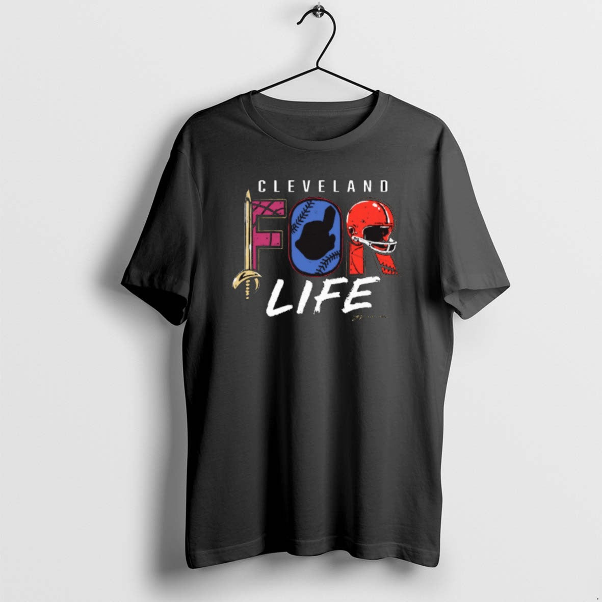 Official Cleveland Sports For Life Cleveland Guardians And Cleveland Browns Logo