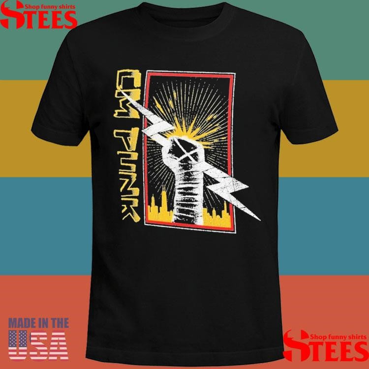 Cm Punk Chicago Fist Raglan T-shirts