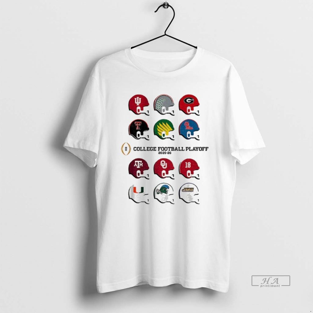 Official College Football Playoff Cfp Toy Team Helmets 2025 Cfp Field Logo