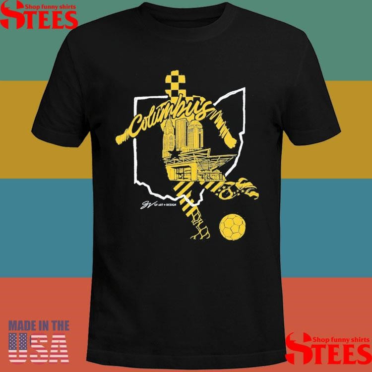 Columbus Soccer Silhouette Shirts