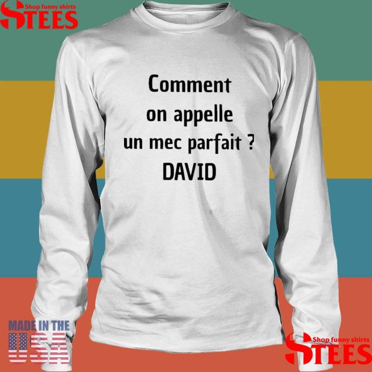 Comment On Appelle Un Mec Parfait, David Shirts