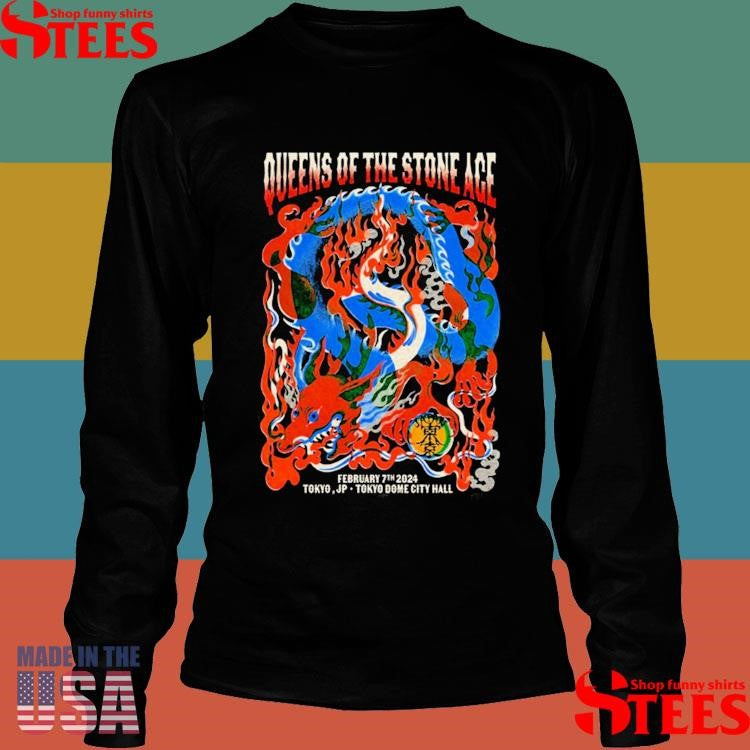 Concert Qotsa February 7th, 2024 Tokyo Dome City Hall In Tokyo, Japan Shirts
