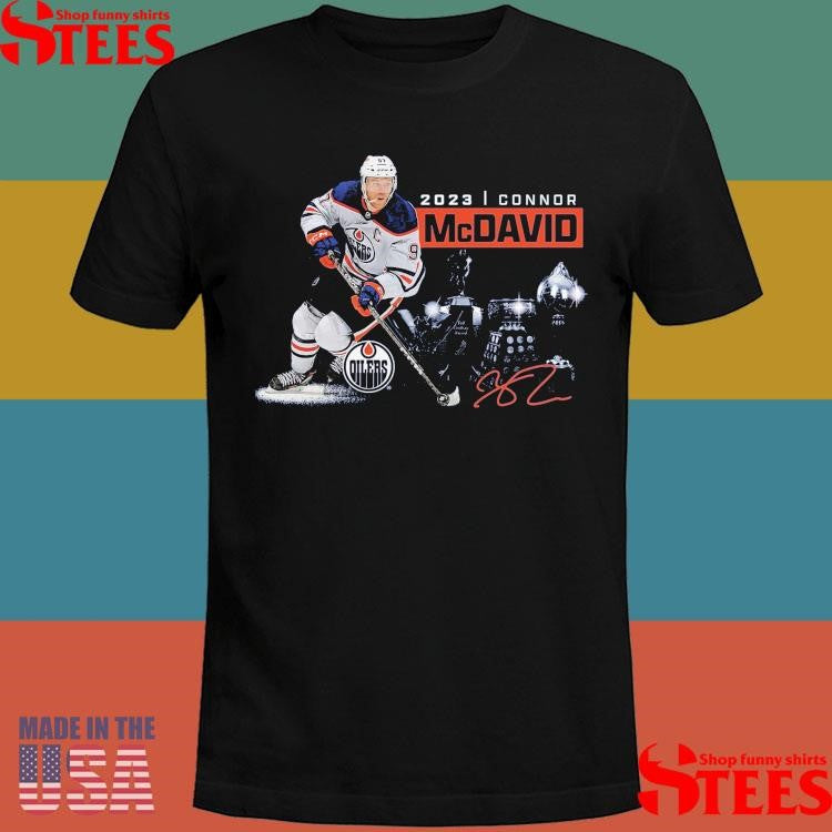 Connor Mcdavid Edmonton Oilers Historic Season 2023 Shirts