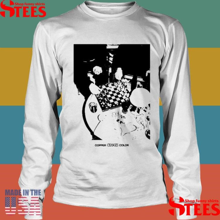 Copper Changes Color Chess Shirts
