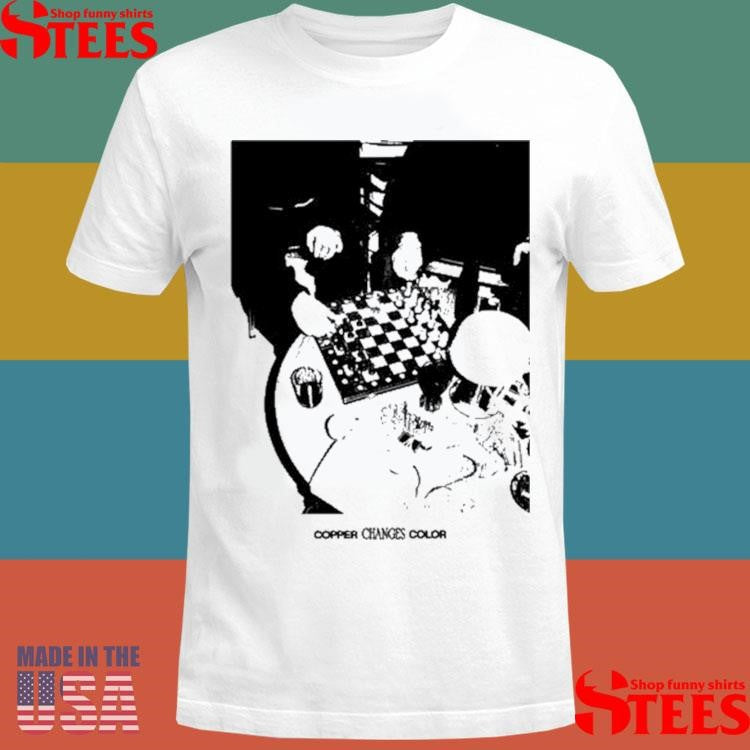 Copper Changes Color Chess Shirts