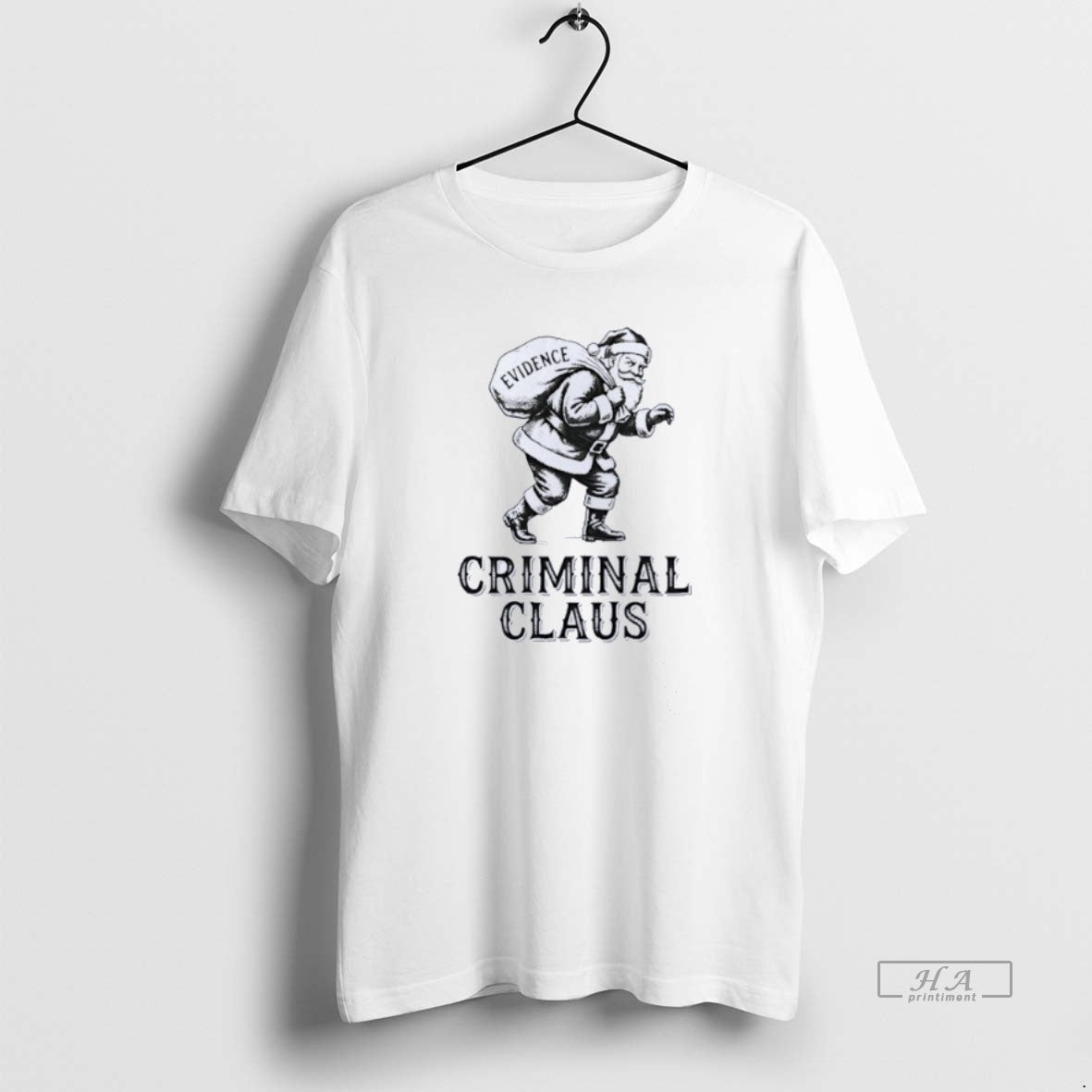 Official Criminal Santa Claus Evidence Christmas