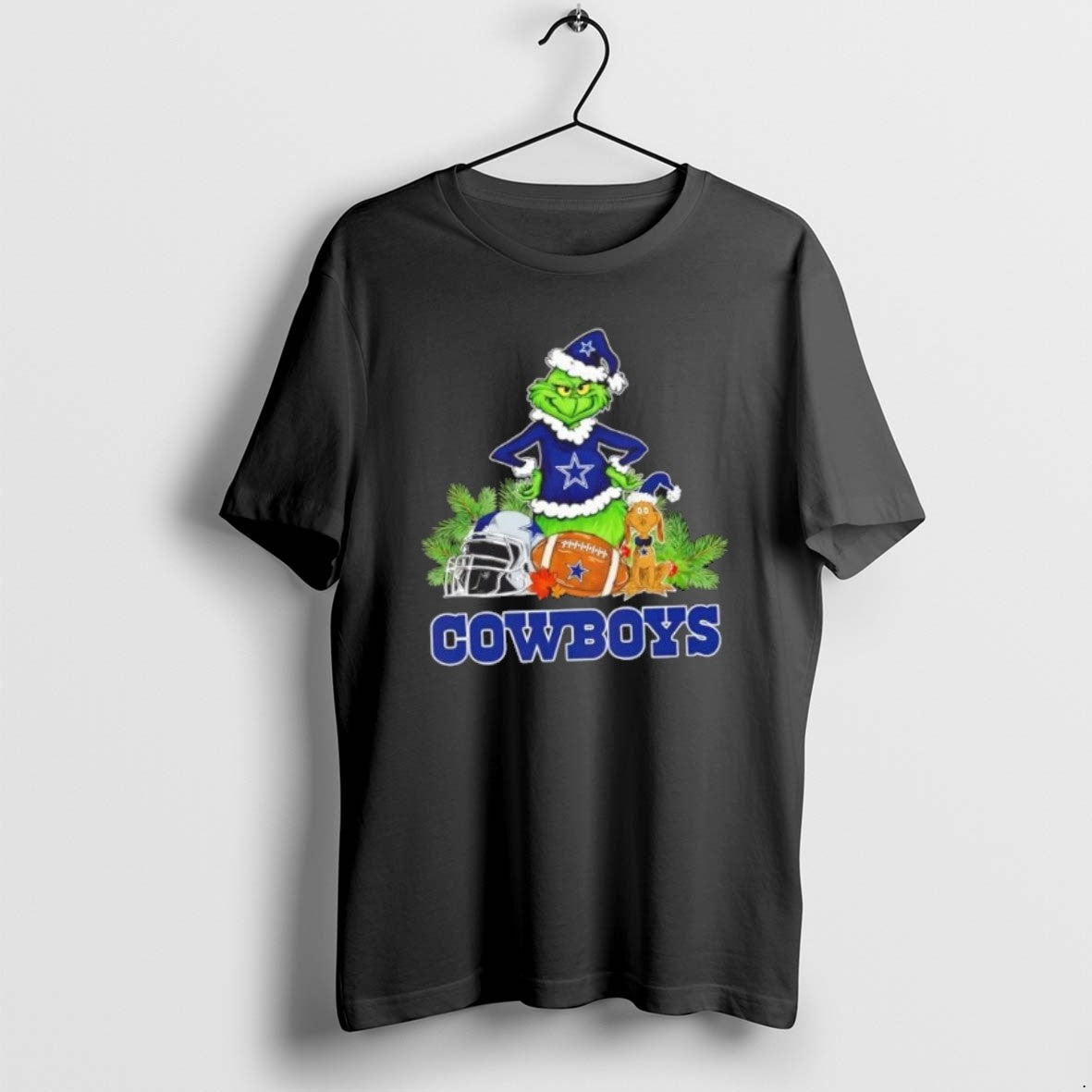 Official Dallas Cowboys Football X Grinch And Max Dog Merry Christmas