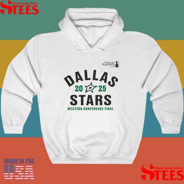 Dallas Stars 2025 Stanley Cup Playoffs Western Conference Final Contender Shirts